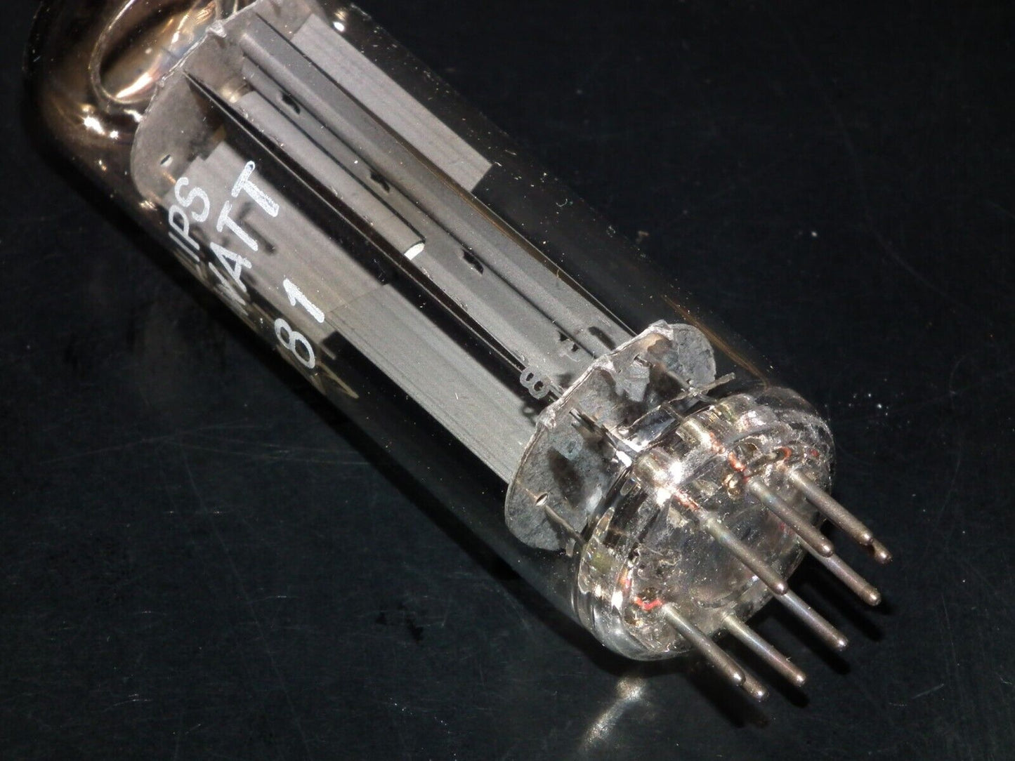 EZ81 Mullard 6CA4 NOS in Original wrap pack Rebranded Philips Miniwatt 1965