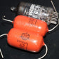 Two vintage capacitors 210100pF / 210nF / 0.21uF 100V ISKRA 1980 HI End Tube Amp