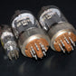 Kenwood Hybrid TS-520 TS-530 TS-820 TS-830 Spare tube set USED  100% 6146B 12BY7