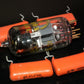 Four (4psc) vintage NOS MKT capacitors 470nF 400V Philips Metallized Polyester