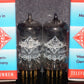 Platinum matched pair E88CC Telefunken 6922 Diamond Bttm Ulm Balanced Tested NOS