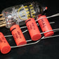 Four vintage NOS capacitors 50800pF 125V 1.25% MIAL 50,8nF Made in West Germany