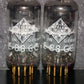 Platinum matched pair E88CC Telefunken 6922 Diamond Bttm Ulm Balanced Tested NOS