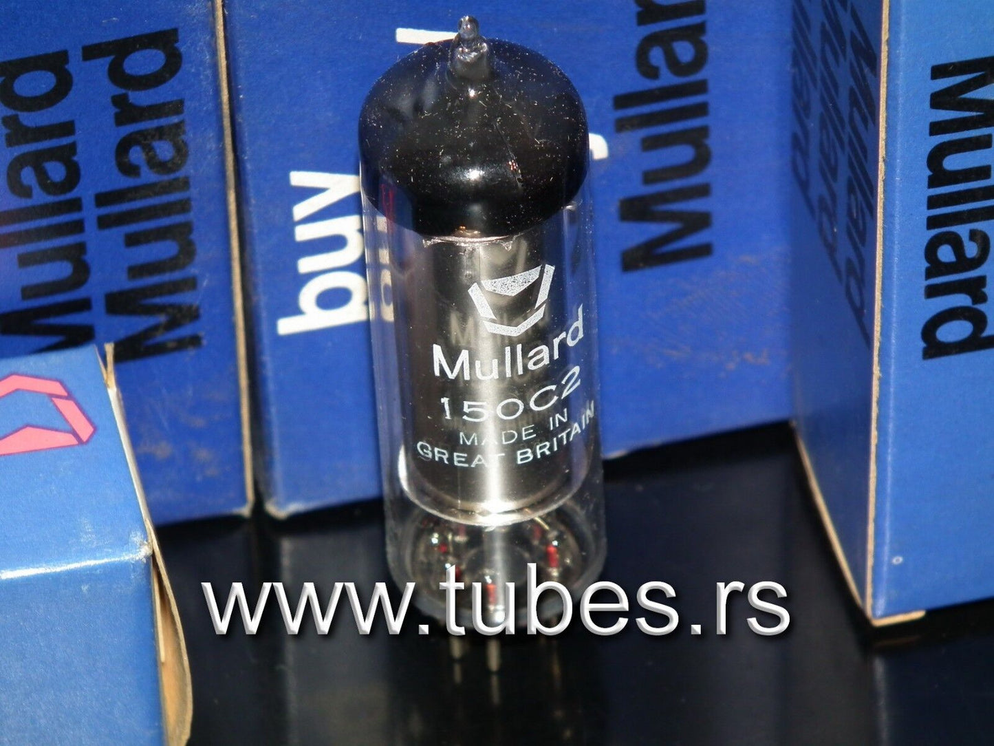 150C2 Mullard NOS NIB 0A2 OA2 stablilisator tube STV150/30 Made in Great Britain