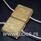Two vintage Silver Mica NOS KSO capacitors 10nF / 10000pF 250V