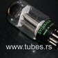 5V4GA Sylvania VT-206 NOS NIB black plates, carbonized nickel