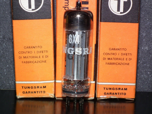 6X4 EZ90 Tungsram Austria NOS NIB Tested