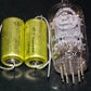 Two vintage MP capacitors 0.25 uF  250V Rifa Sweden PIO - Paper in oil capacitor