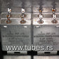 Two vintage Siemens PIO capacitors 4.0 uF / 250V Klangfilm tube audio