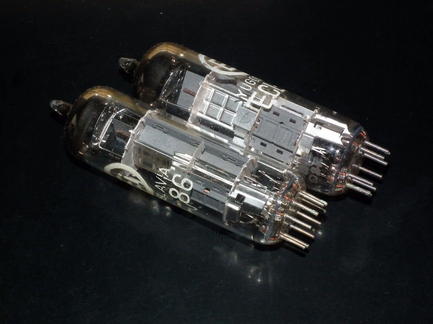 ECL86 6GW8 EI Philips Platinum Matched Pair NOS NIB