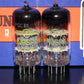 PCC85 Tungsram Austria Platinum Matched Pair NOS NIB RARE Thick Getter late 50s
