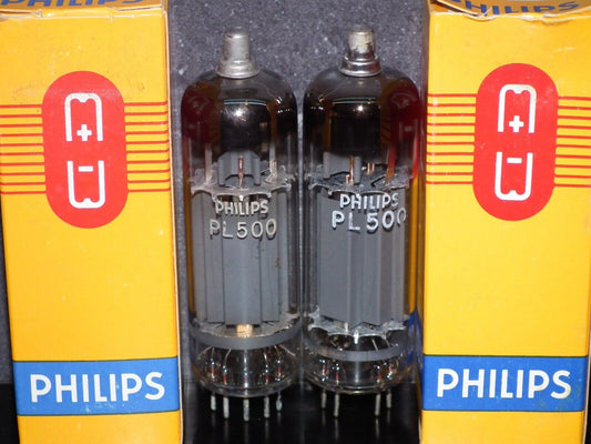 One (1 pcs) PL500 Philips Miniwatt NOS NIB RARE Early Version Heerlen Holland