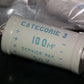 One vintage electrolytic capacitor 100u 50V 100mfd MICRO France 60s