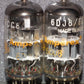 6DJ8 ECC88 Amperex Holland Matched Pair Used Tested 80% 1967 Dual Stage Getter