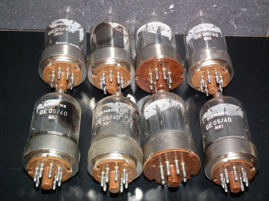 6146B QE05/40 8298A Matched Pair - USED - TESTED 100% OK PHILIPS SIEMENS GE RCA