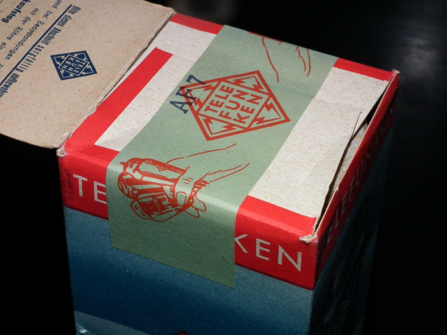 Telefunken AF7 NOS NIB Sealed Box