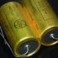 Two NOS vintage MP capacitors 2 uF / 400V Rifa Sweden (PIO - Paper in oil)