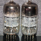 12AY7 RCA ADA platinum matched pair RARE SQUARE GETTER 6072 6072A USED 100%
