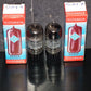 12AY7 RCA ADA platinum matched pair RARE SQUARE GETTER 6072 6072A USED 100%