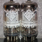 Matched Pair 12AX7 Telefunken ECC83 Tested 85/100% Smooth Anodes DB Berlin Codes