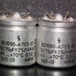 Two vintage Sikatrop Capacitors 0.075mfd / 1KV Siemens Klangfilm Hi End 75nF 1KV