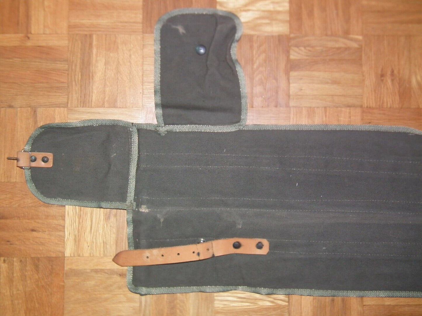 Military Radio Antenna Storage Carry Bag Genuine JNA Yugoslavian Army from 60s
