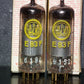 E83F Valvo Matched Pair NOS NIB Yellow Logo Philips Heerlen D Getter 1960