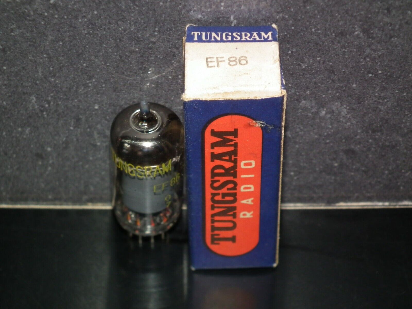 EF86 Tungsram 6267 NOS NIB, early 60s, tested 100%, made in Austria