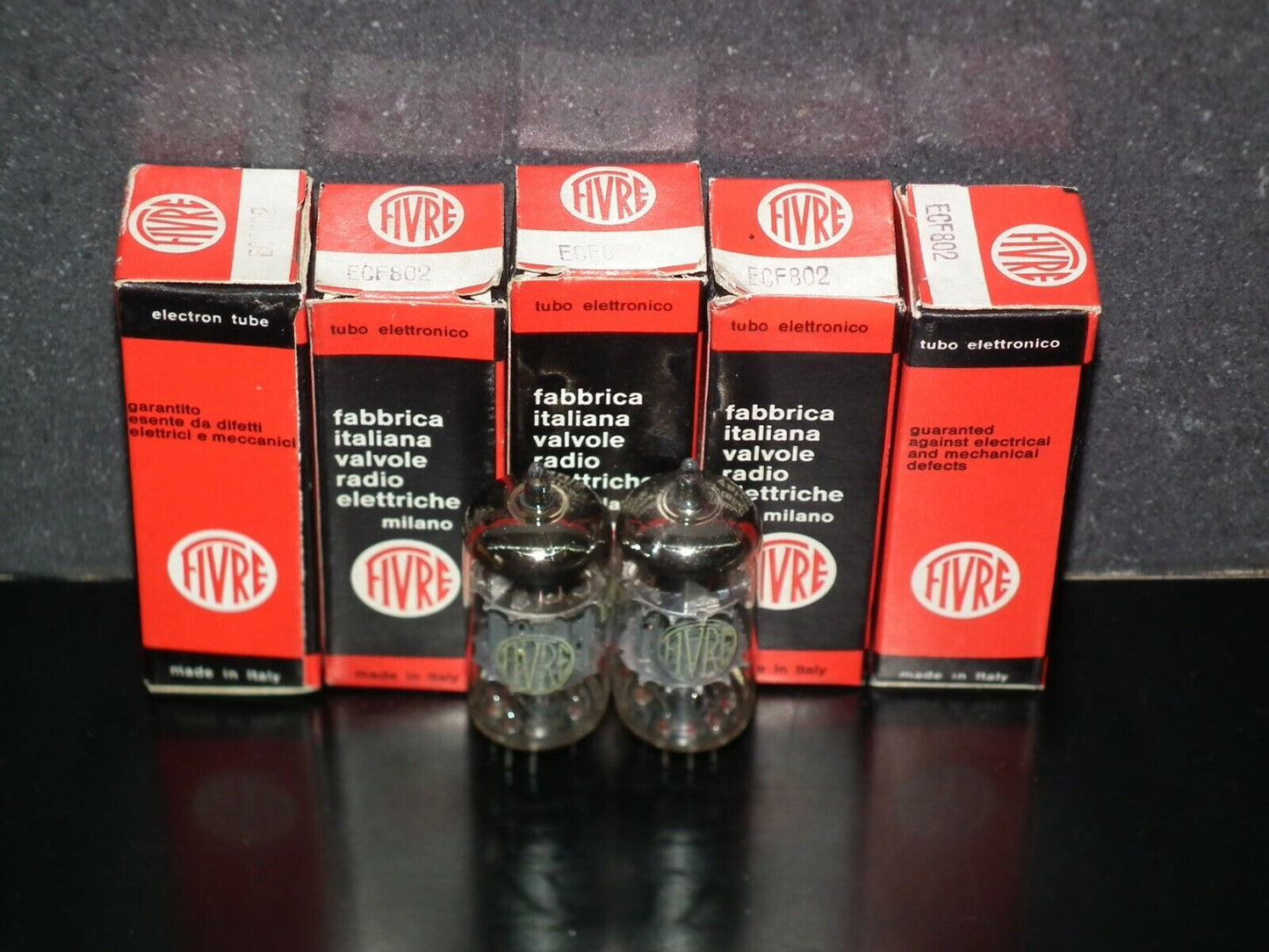 ECF802 Fivre 6JW8 Platinum Matched Pair NOS NIB