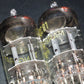 Platinum matched pair ECC81 Tungsram 12AT7 NOS NIB RARE Foil Disc Getter mid 50s