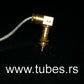 Miniature gold plated chassis connector with cable (Klangfilm stock)