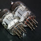 Genuine Telefunken Platinum Matched Pair 5654 EF95 NOS diamond bottom Little Dot