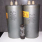 Two vintage ITT PIO capacitors 32 uF / 3.75KV 32mfd / 3.75KV W. Germany 1971