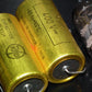 Two NOS vintage MP capacitors 2 uF / 400V Rifa Sweden (PIO - Paper in oil)