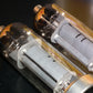 Matched Pair Philips EL50 Output Pentode RARE Dual D GETTER Metal Base same code