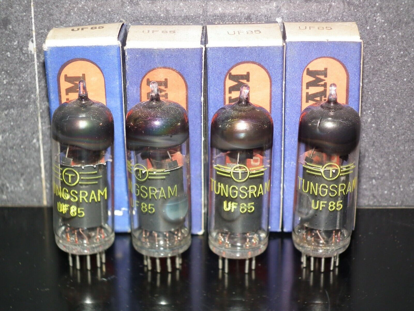 UF85 Tungsram Radio Receiver Tube NOS NIB Old Europe tube radio from 60s