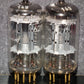 Platinum Matched Pair 6211 Telefunken ~ECC82 Tested 80% DB Gold Pins ULM codes