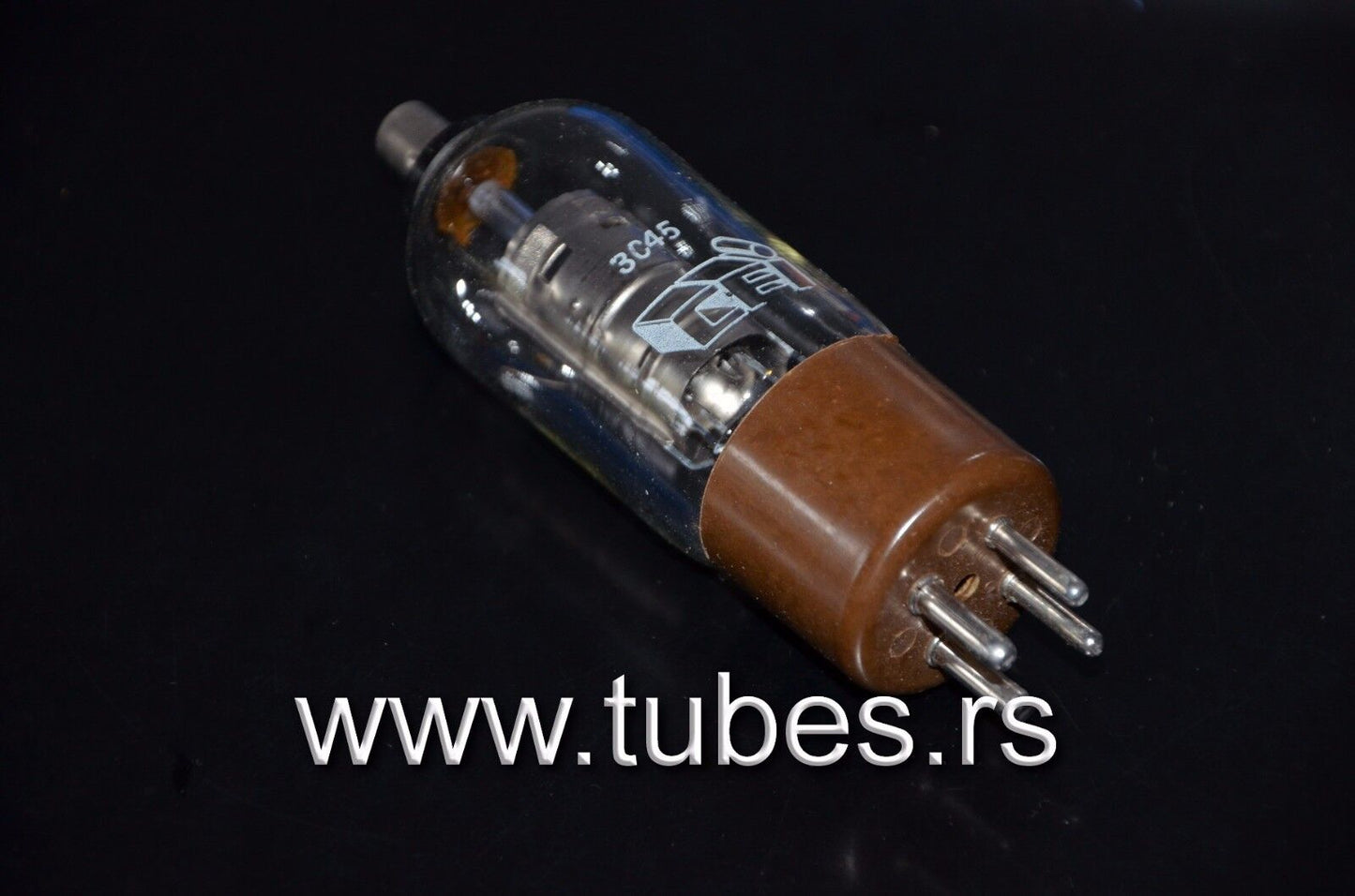 3C45 CEI 6130 NOS Thyratron tube brown base