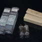 3A4 CIFTE DL93 - NOS NIB platinum matched pair (2 tubes) RARE SQUARE GETTER