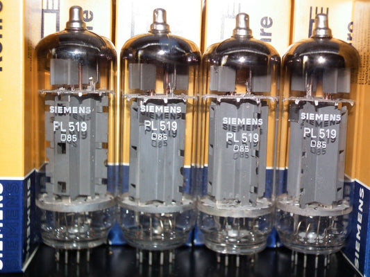 PL519 Siemens West Germany 40KG6 PLATINUM Matched QUAD EAR859 EAR861 Tested!!!