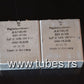 Two vintage PIO capacitors 2uF 160V Siemens Klangfilm 1970 W. Germany