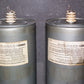 Two vintage ITT PIO capacitors 32 uF / 3.75KV 32mfd / 3.75KV W. Germany 1971
