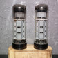 EL34 RFT RARE Short Base Platinum Matched Pair 085 Germany 60s Tested NOS 100%