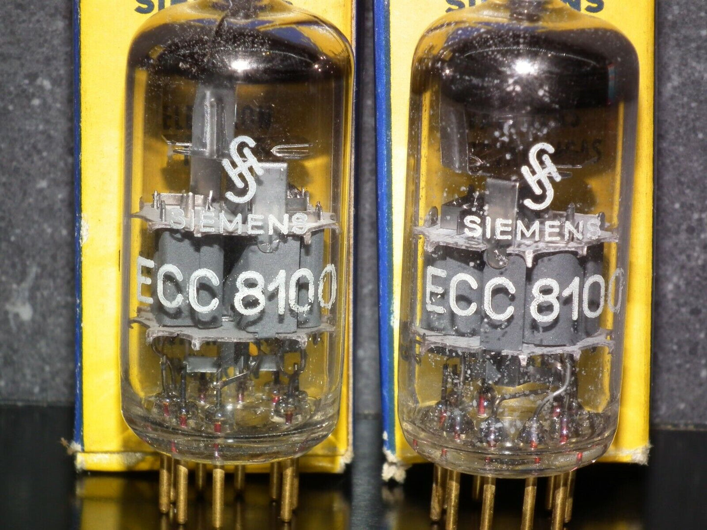 ECC8100 Siemens Halske Germany Matched Pair, low noise