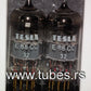 E88CC Tesla 6922 Czechoslovakia NOS Platinum matched pair