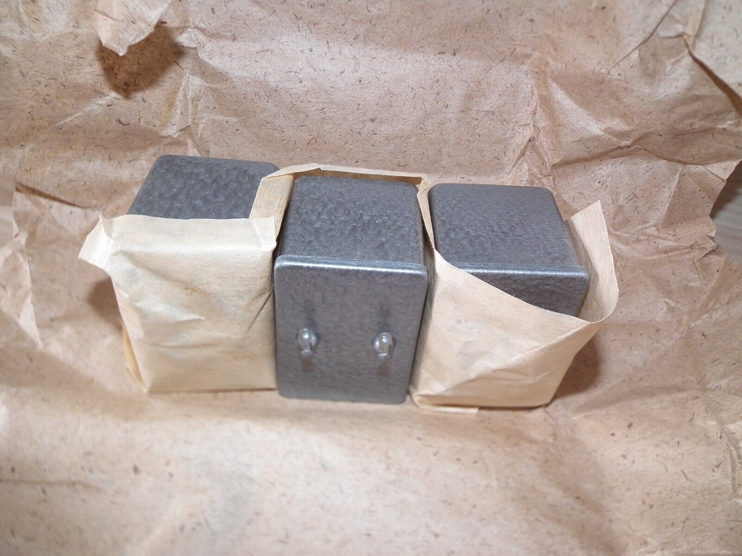 NOS PIO Capacitor 10mfd 400V 10u Paper in Oil MBGP-1 Soviet made in 70s
