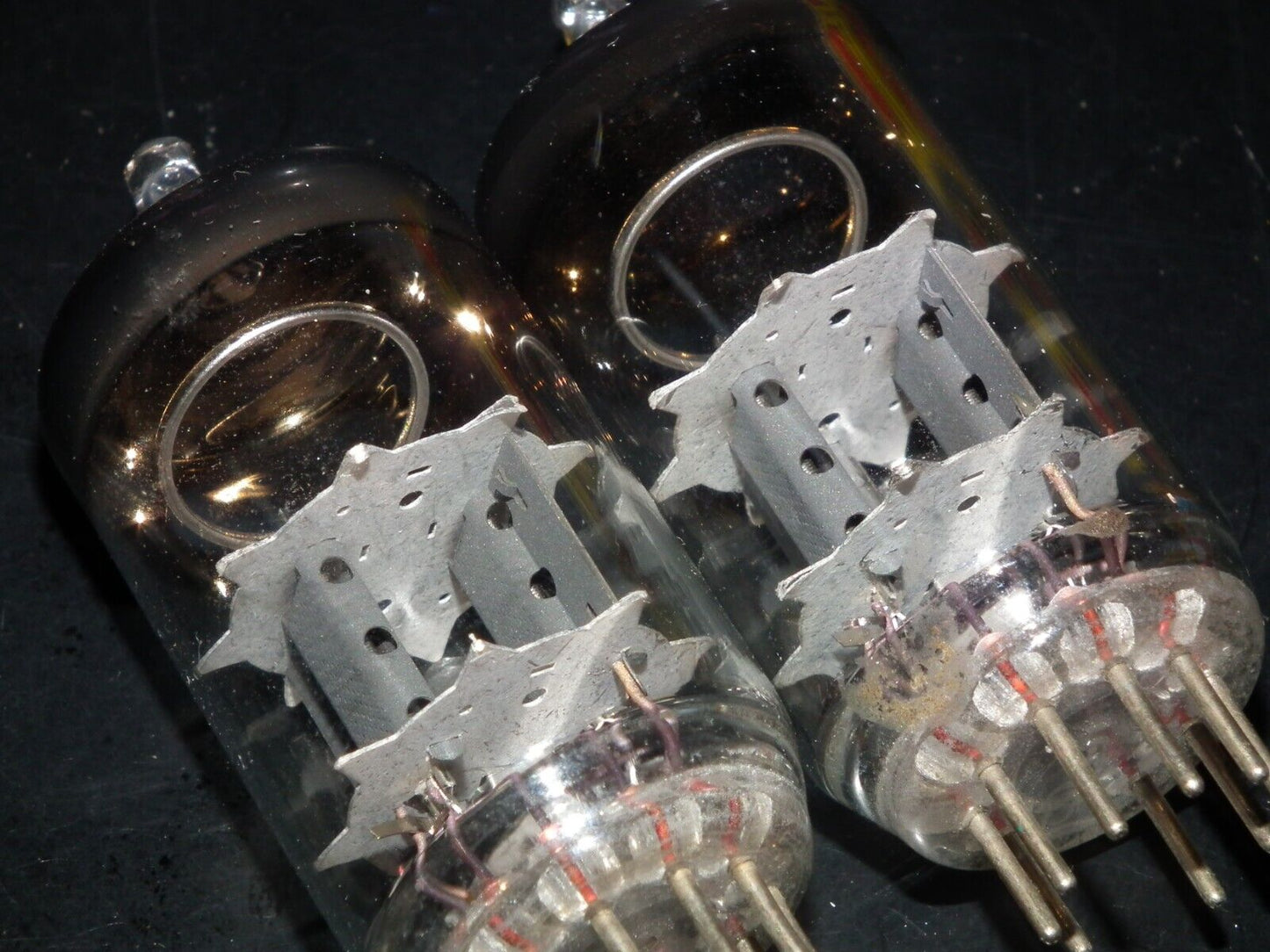 ECC83 12AX7 RFT Germany Matched Pair USED Tested 100% Balanced Triodes