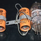 Two (2 pcs) Vintage NOS Capacitors Astron 100uF 6V