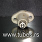 One vintage ceramic insulated mount contact point JOHNSON USA No. 22