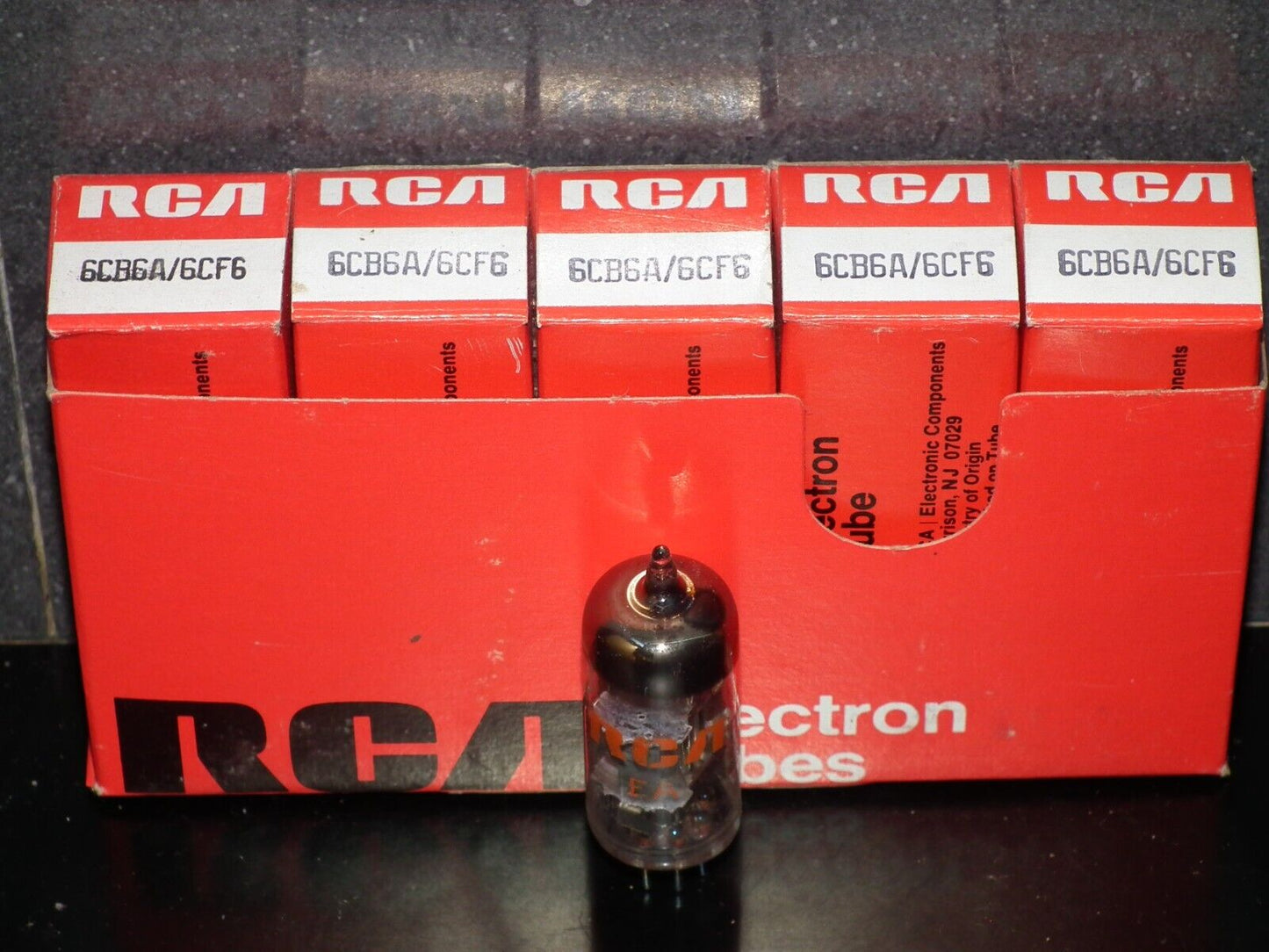 6CB6A RCA 6CF6 NOS in original box